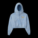 Load image into Gallery viewer, LONDON FOG CROPPED ZIP UP
