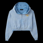 Load image into Gallery viewer, LONDON FOG CROPPED ZIP UP

