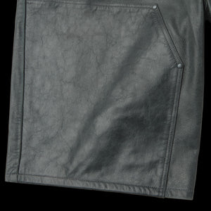 LEATHER CARPENTER SHORTS
