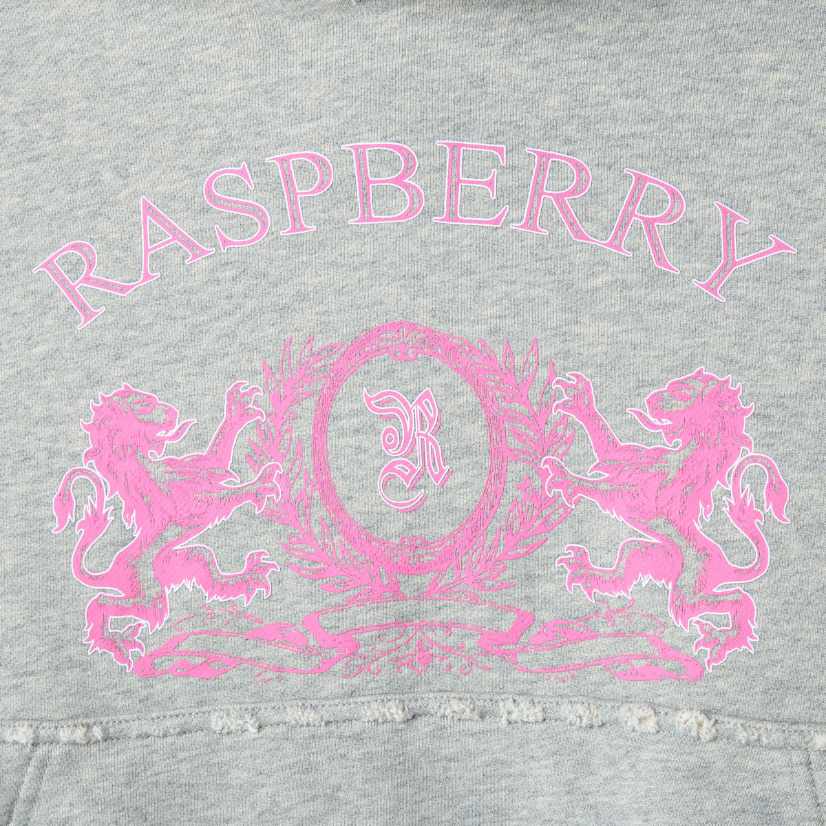 RASPBERRY CREST HOODIE