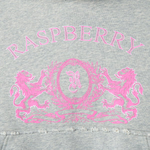 RASPBERRY CREST HOODIE