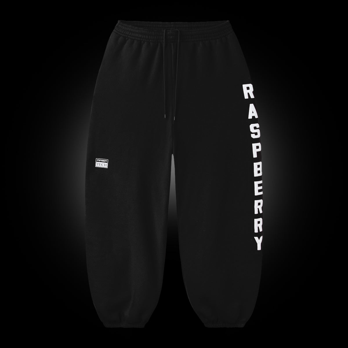 BLACK WEEKDAY BAGGY SWEATS