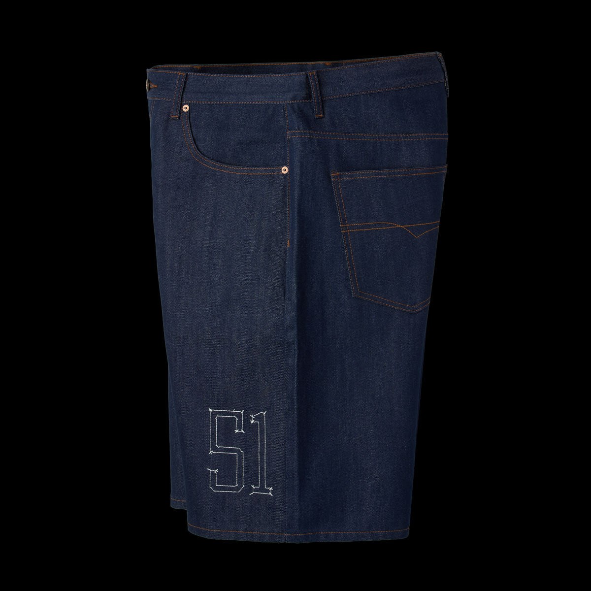 ICHIRO RAW DENIM SHORTS