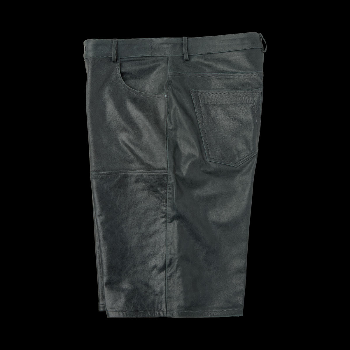 LEATHER CARPENTER SHORTS