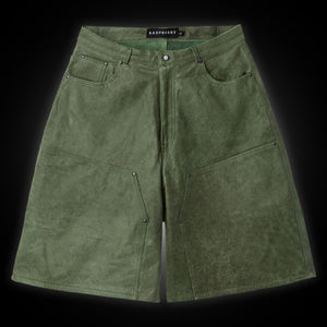 JADE LEATHER SHORTS