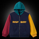 Load image into Gallery viewer, KIDS COLOR BLOCK ZIP UP
