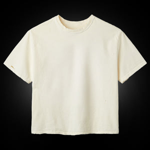VINTAGE CREAM BLANK TEE