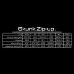 Load image into Gallery viewer, BLACK SKUNK ZIP UP
